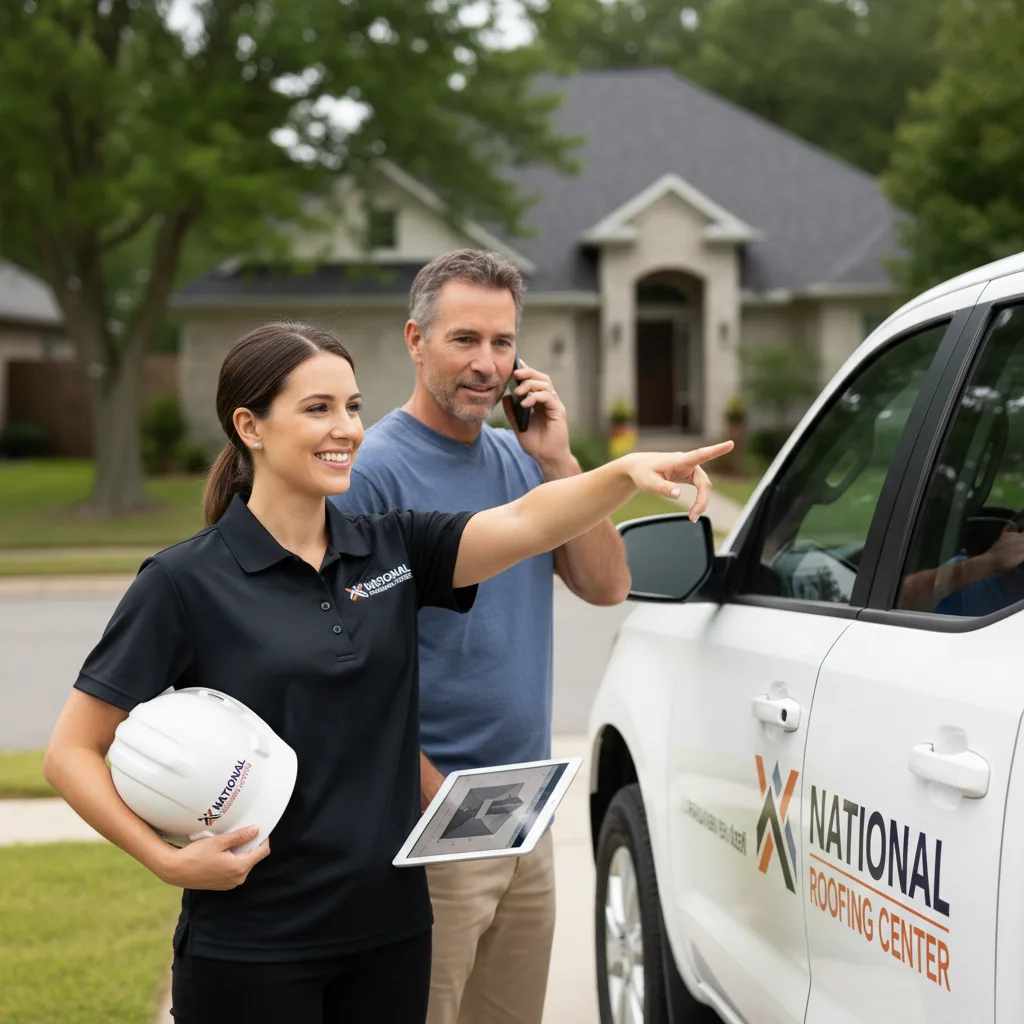 National Roofing Center customer support in Oakley
